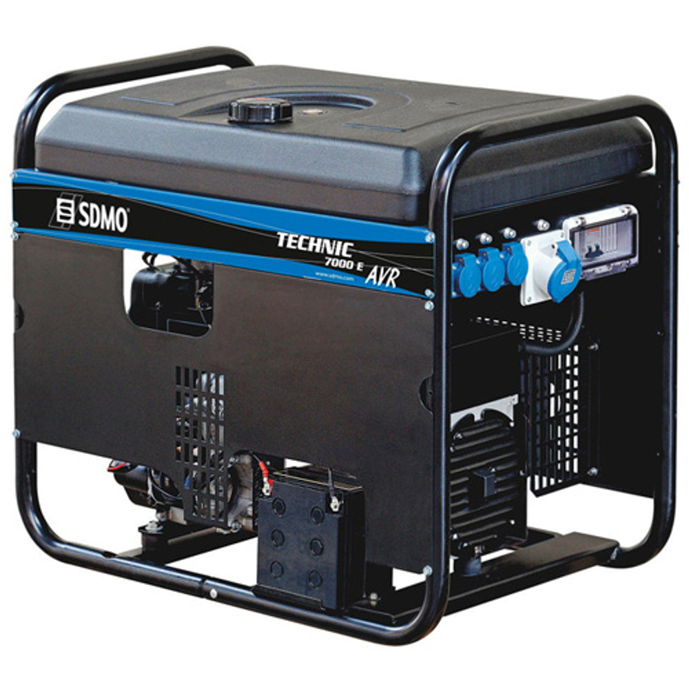Генератор бензиновый SDMO TECHNIC 7500 T AVR IP54