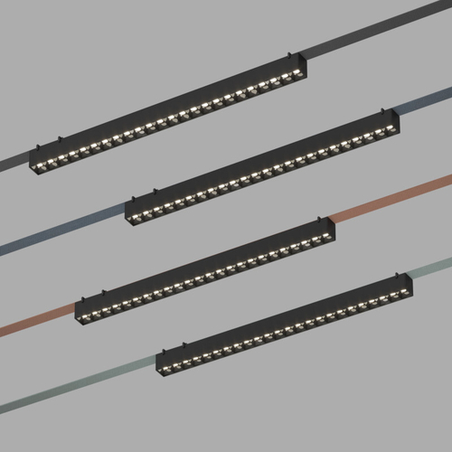 Трековый светильник Denkirs Belty Smart Grill DK5672-BK