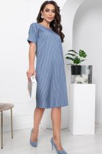 Платье "Покоряя сердца" (джинс) П6010 LT Collection (Акция)