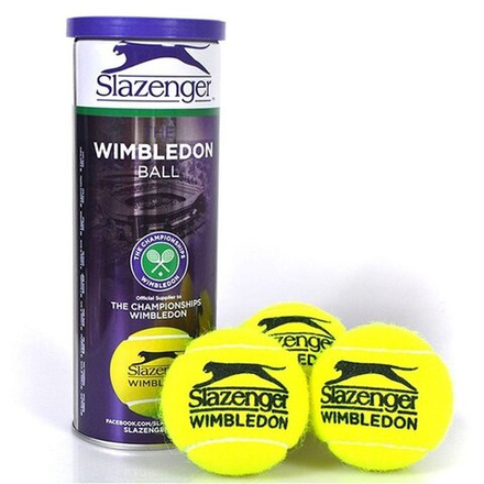 Мячи для тенниса для всех покрытий SLAZENGER WIMBLEDON ULTRA VIS
