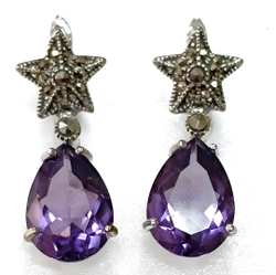 Серьги "Эстерелла" из серебра 925-й пробы