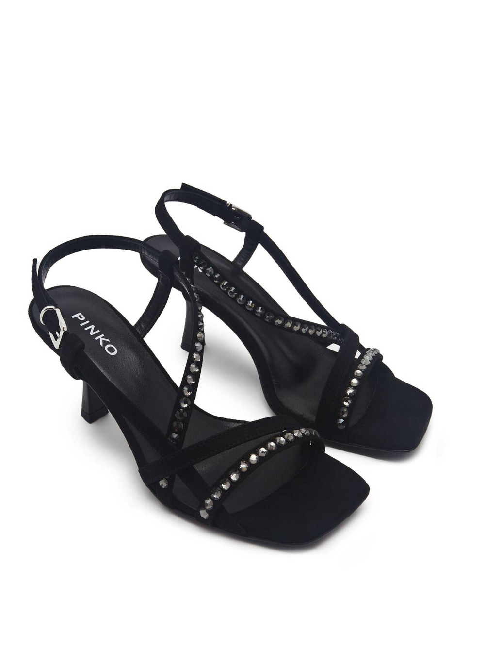 Кожаные босоножки anais Pinko - черный(100670 A0NZ)