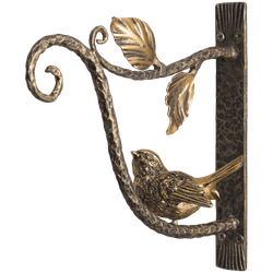 Кронштейн для цветов Терра Ливз Бронза