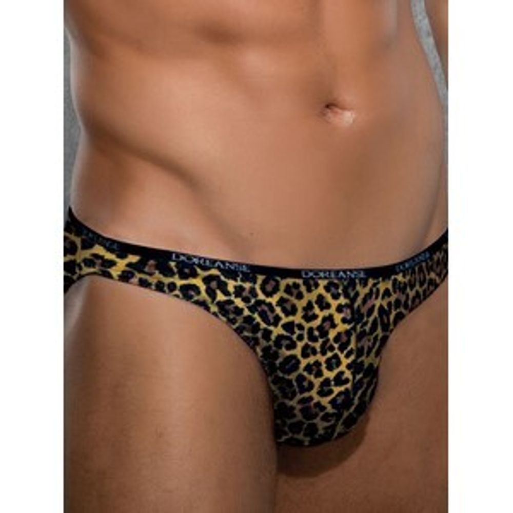 Мужские трусы слипы леопардовые Doreanse 1393