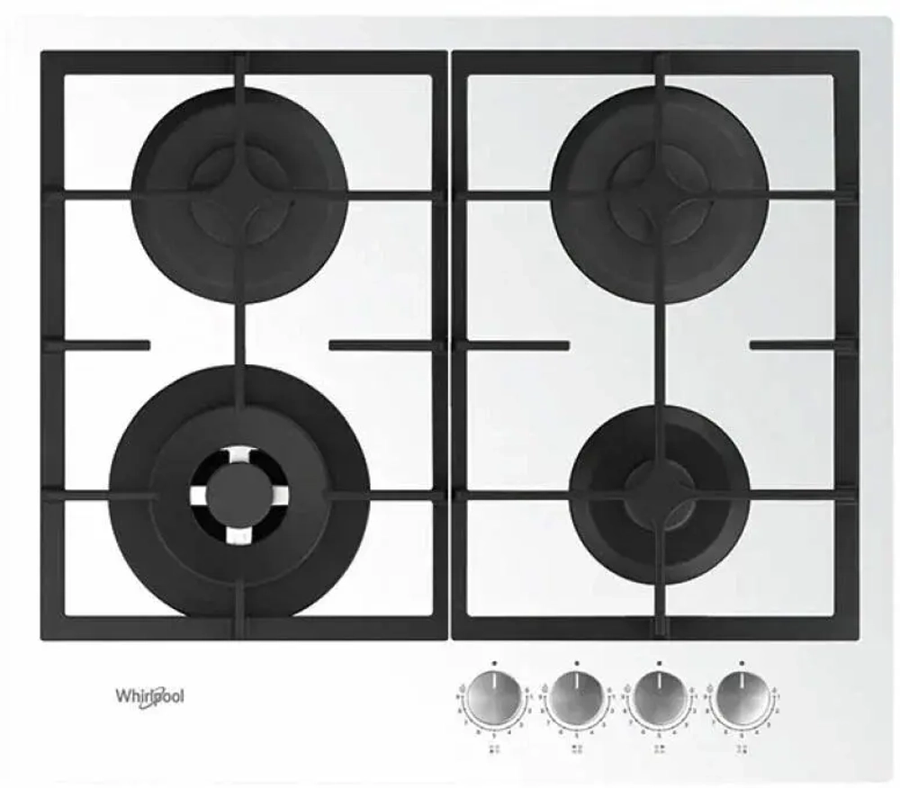 Встраиваемая газовая варочная панель Whirlpool AKTL 629/WH