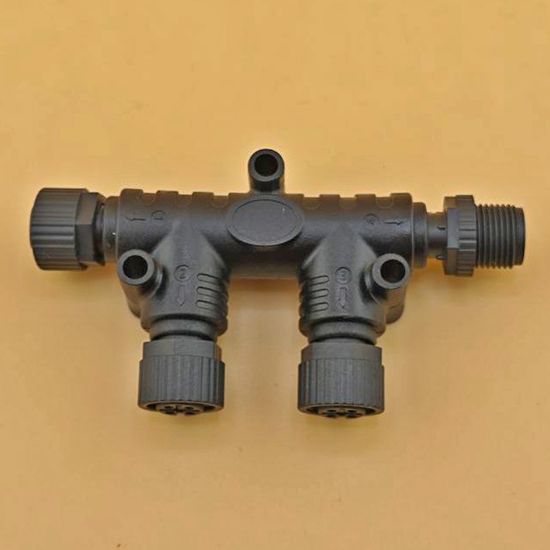 NMEA 2000 M12 5pin коннектор 4 порта