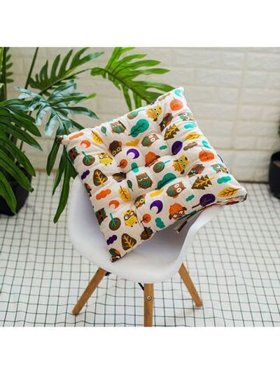 Подушка на стул квадратная 45*45см совята (Т40-417К)