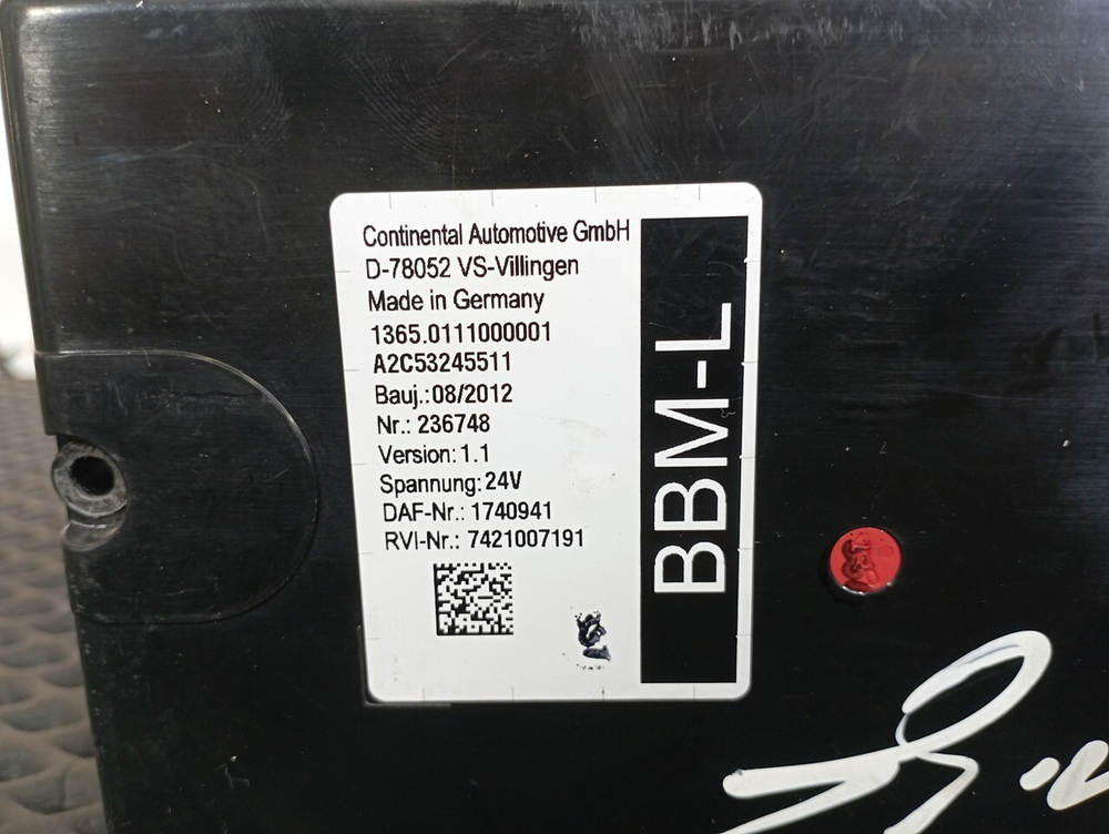 Блок управления BBM-L