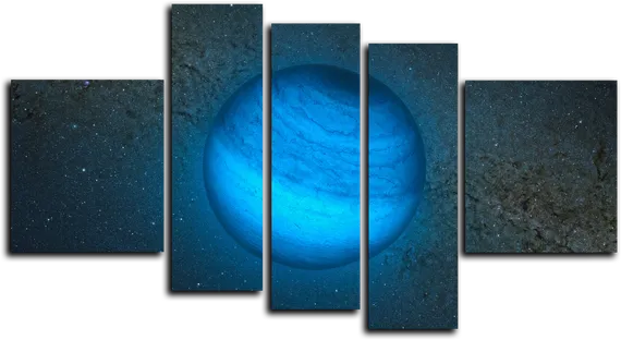 Модульная картина "Волшебная ночь"