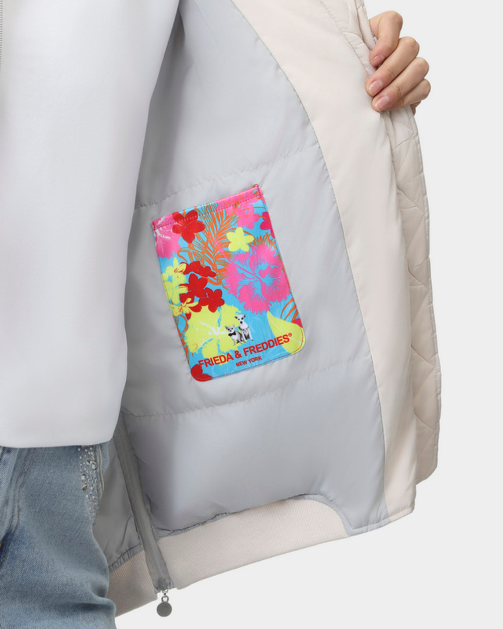 Бомбер оверсайз жен. Frieda Freddies 4703