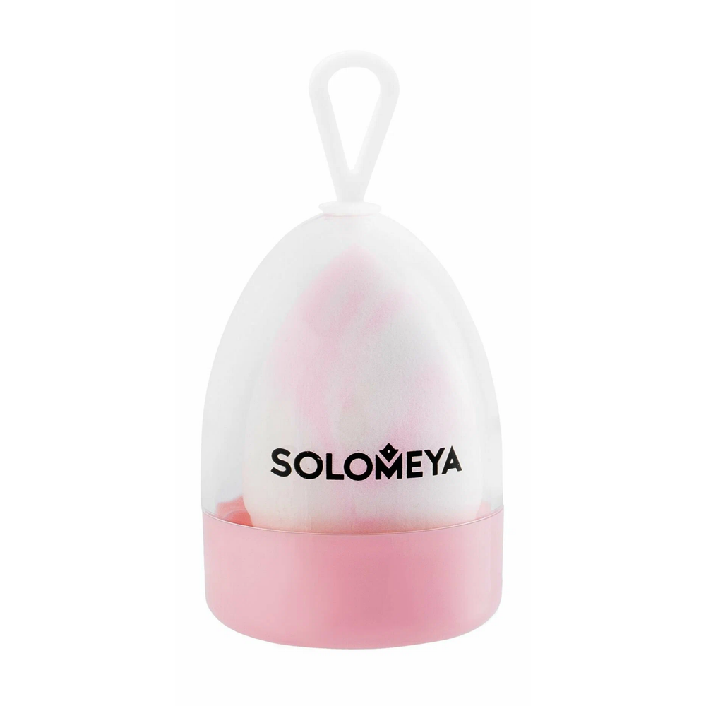 Solomeya Двусторонний косметический спонж для макияжа Капля