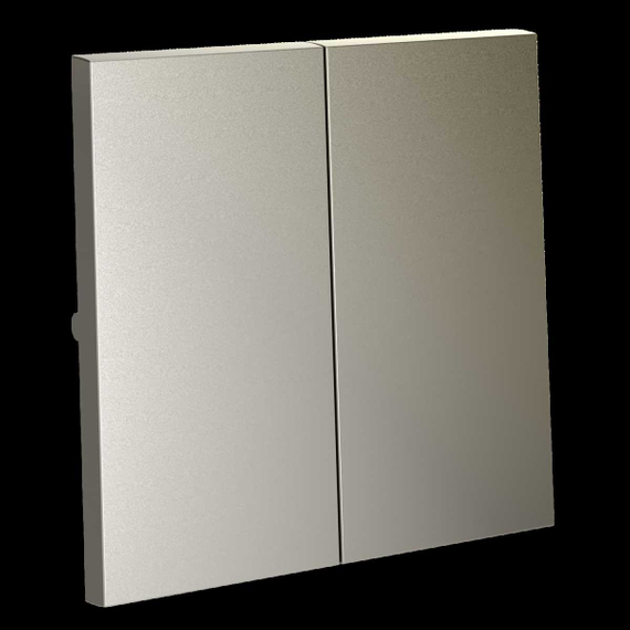 Клавиши для выключателя/переключателя двухклавишного S70 (шелк) Voltum VLS000304