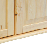 Dipriz Тумба Лена из сосны, 4 ящ. 4 дв. (низ), лак