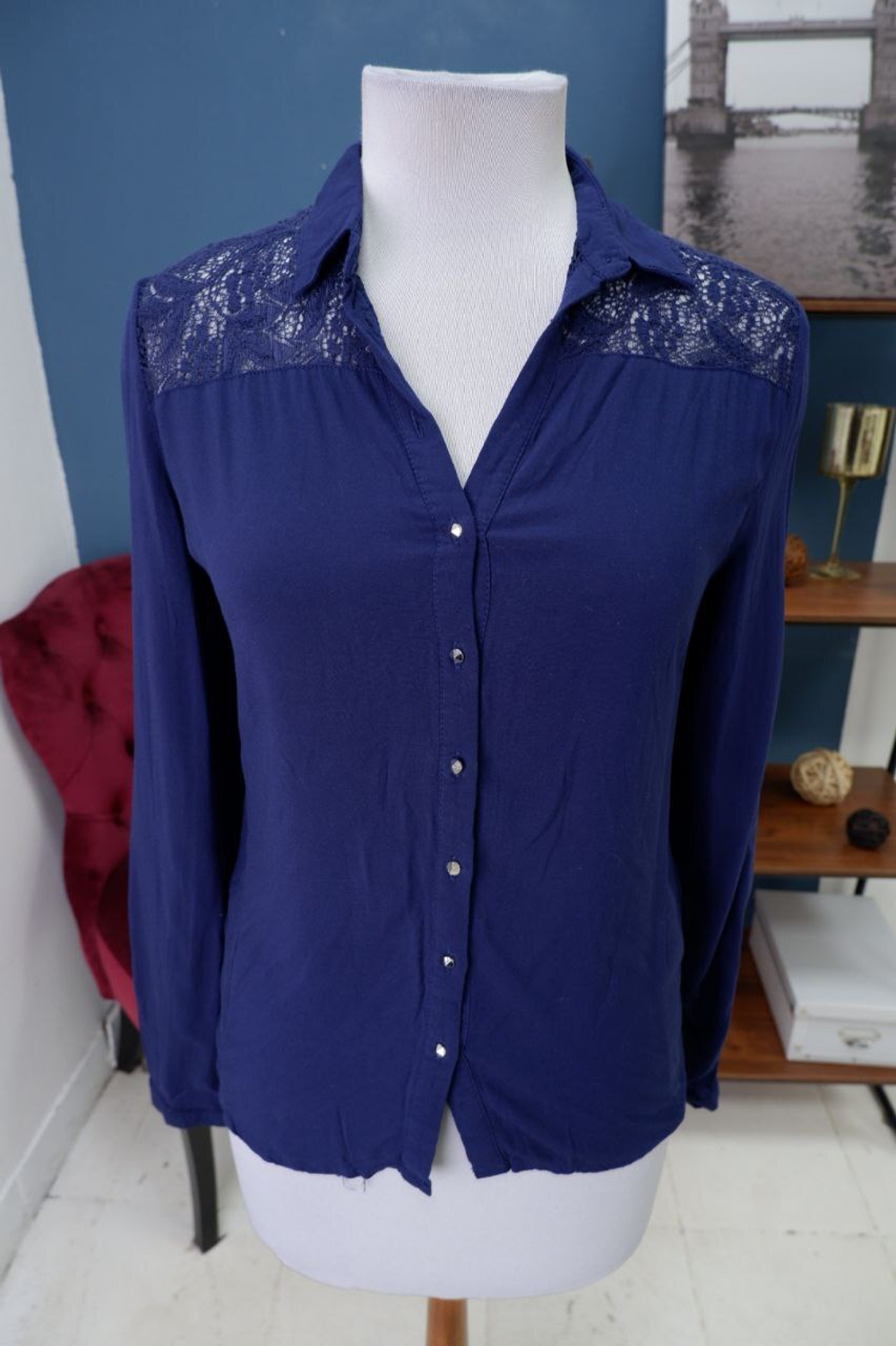 Рубашка Zolla базовая 42 размер