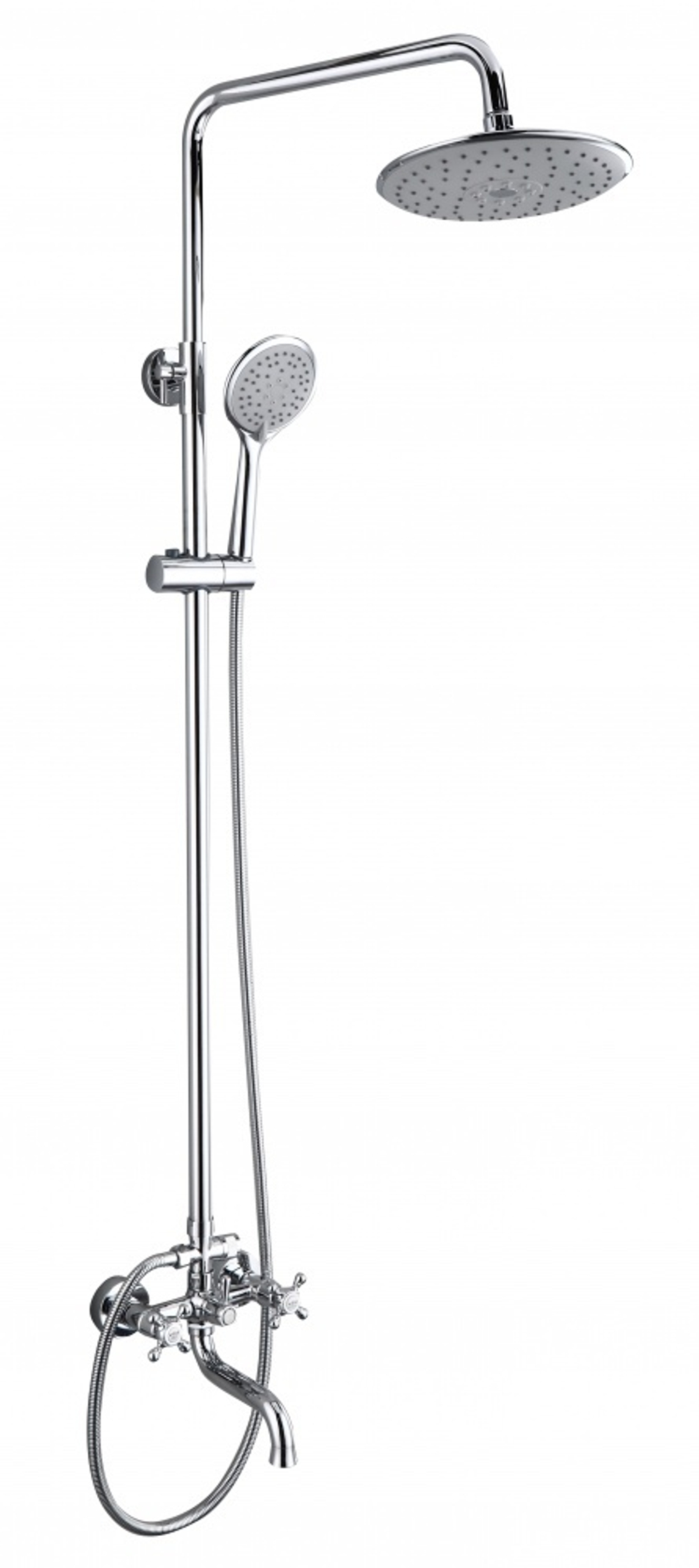 130162 Душевая система 2-руч. ViEiR (5/1шт)