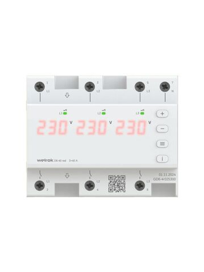 Реле напряжения D6-40 red Welrok 4660251140397