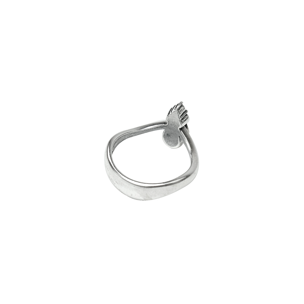 "Шерш" кольцо в серебряном покрытии из коллекции "Paris" от Jenavi