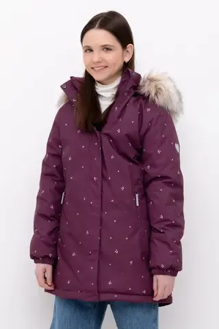 пальто  для девочки  ВК 38105/н/3 ГР