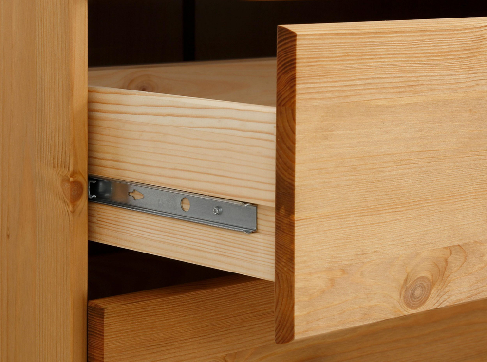 Комод деревянный Мелоди для вещей 4 ящика