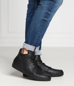 Кожаные кроссовки perlite Trussardi - черный(77A00470 9Y099998)