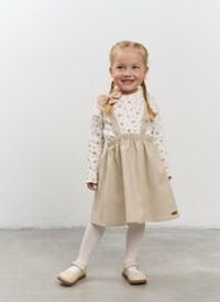 Сарафан вельветовый "Крем-брюле" 0+