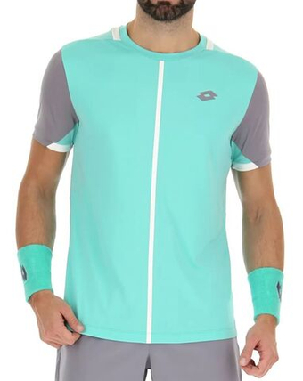 Мужская теннисная футболка Lotto Top IV Tee - зеленый
