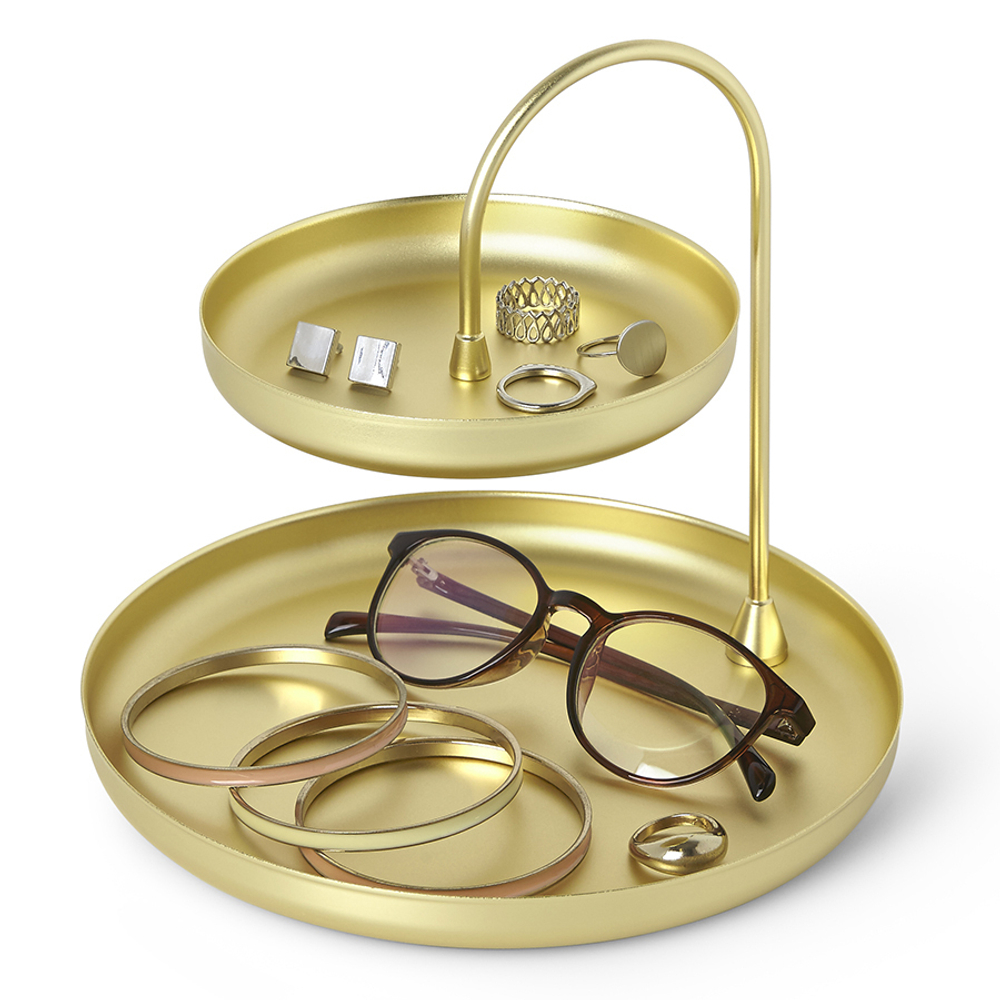 Держатель для украшений Poise латунь