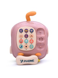 Телефон детский игрушечный Котик (LDJ215)