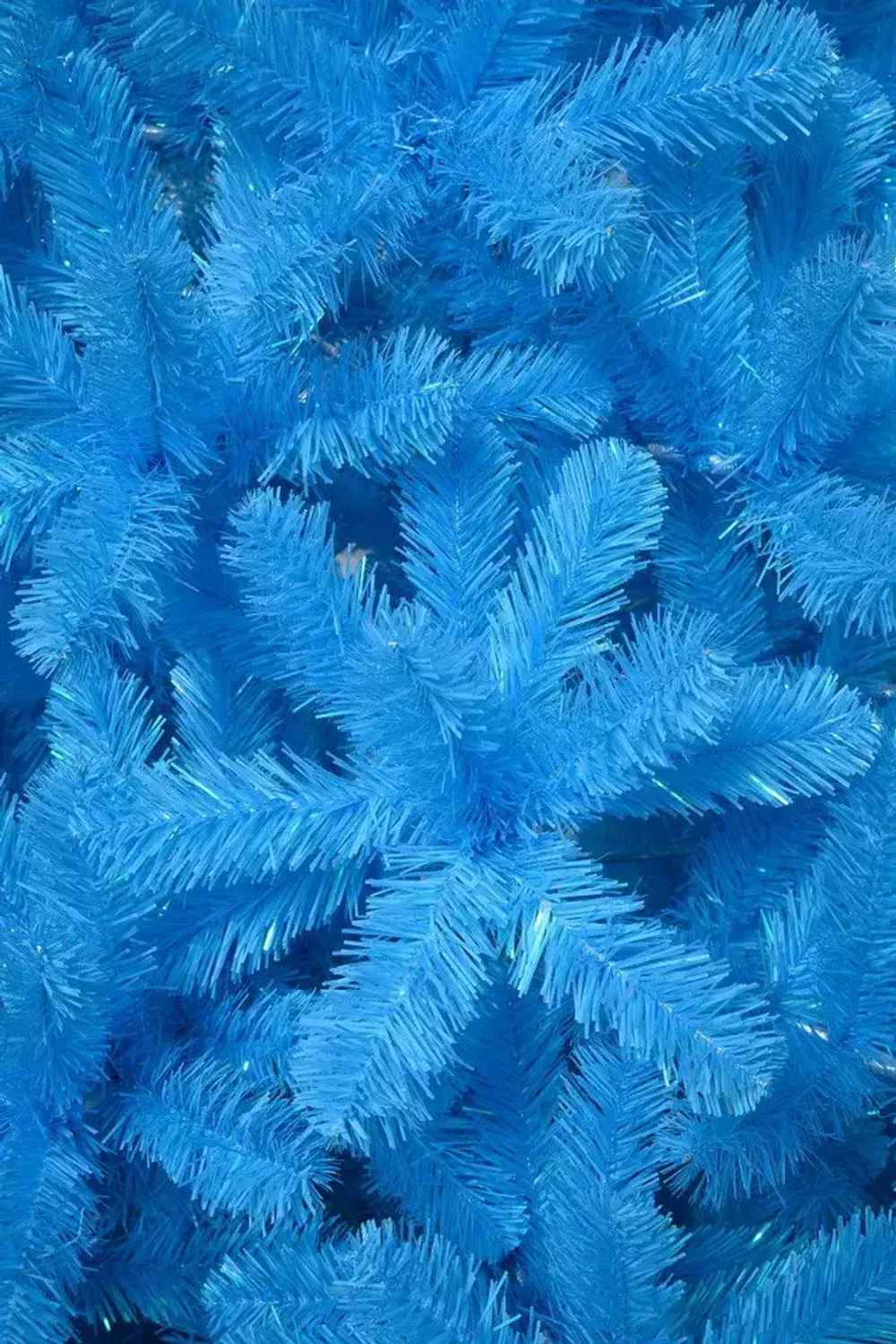 Искусственная голубая елка «Зимний рассвет» (пвх) от 1,2 м до 3 м