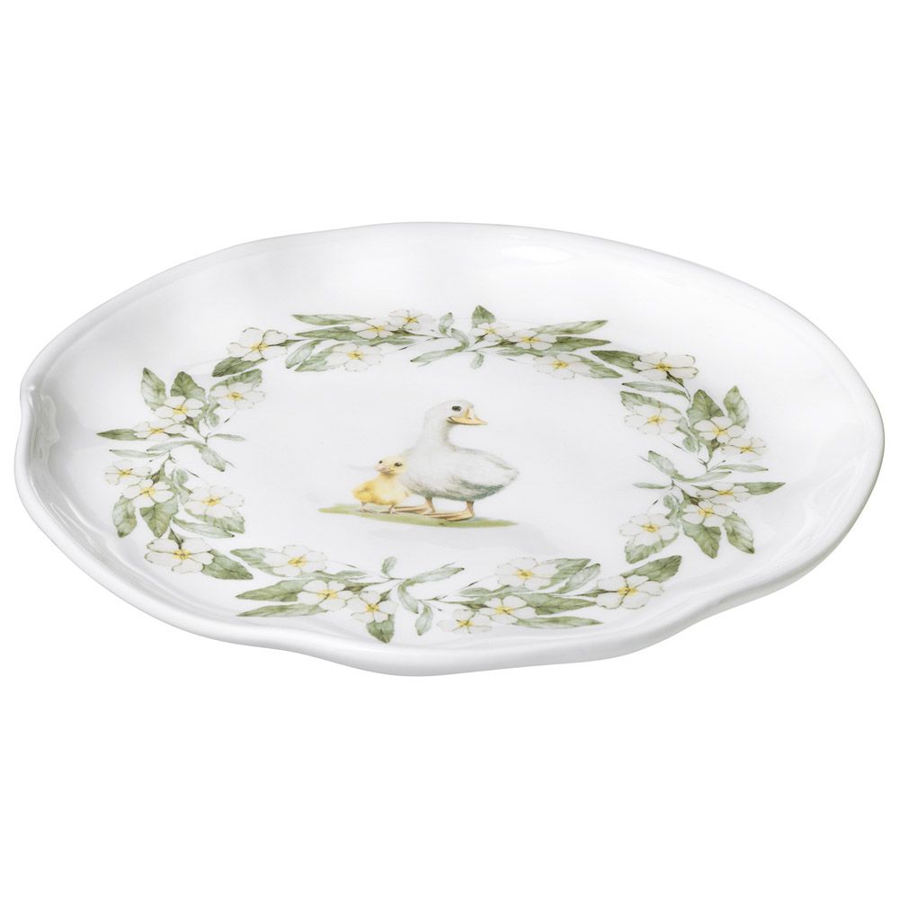 НАБОР ТАРЕЛОК ЗАКУСОЧНЫХ LEFARD "APPLE GARDEN" 2 ШТ. 21*21,5*2,5 СМ