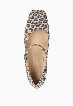 Туфли // Mary Jane // Leopard // Suede