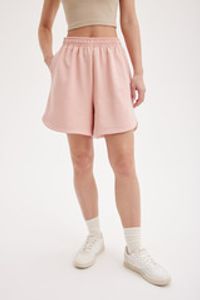 Шорты из 100% хлопка "Персик" женские
