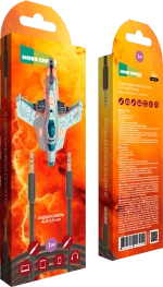 AUX cable 1m 3.5/3.5 More choice UK24 black