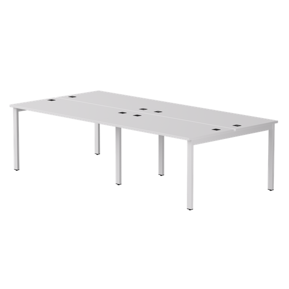 Бенч-система на 4 места Everprof EVO на металлокаркасе 2760х670(1370)x755