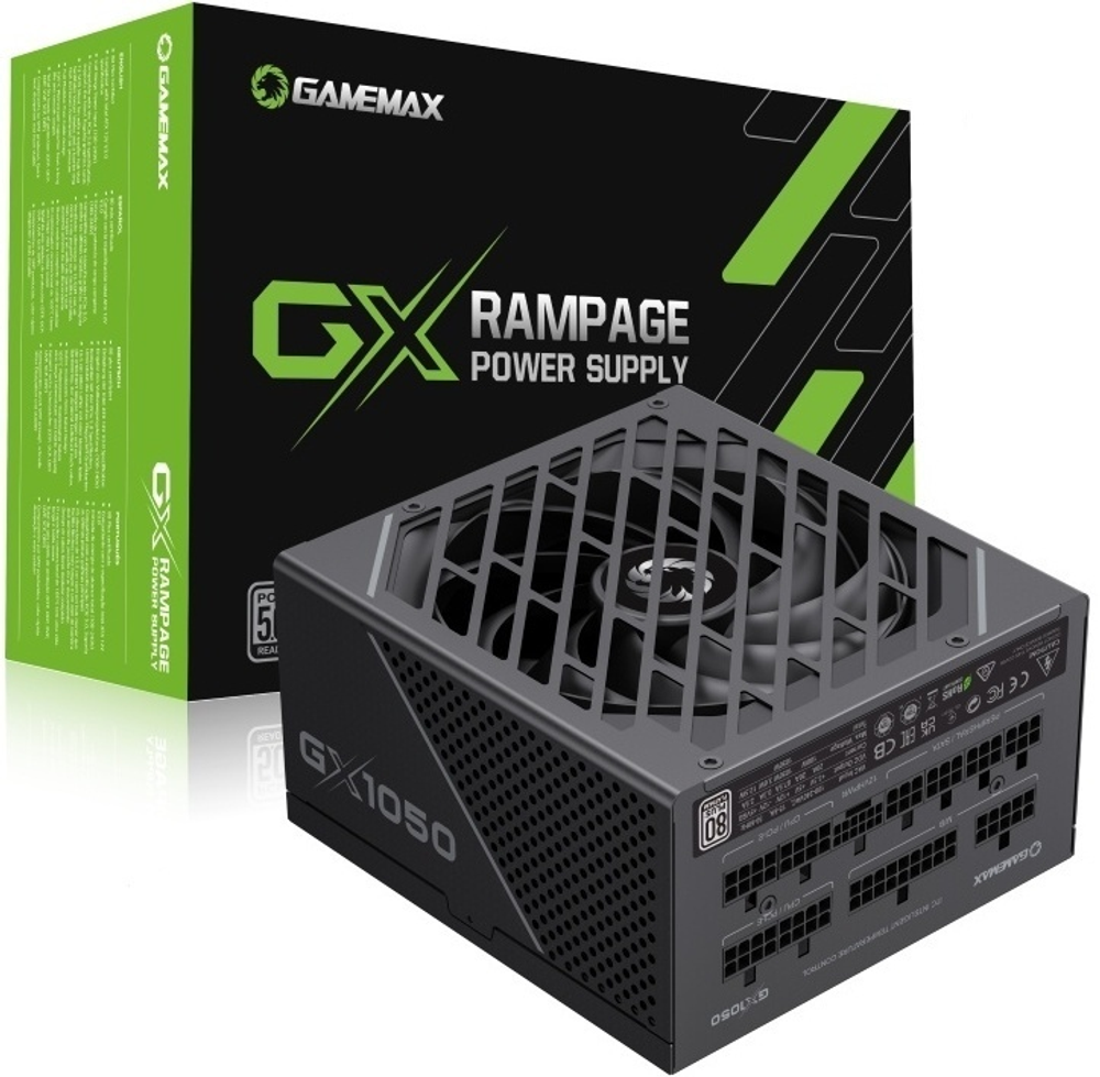 БЛОК ПИТАНИЯ GAMEMAX GX-1050 PRO BK