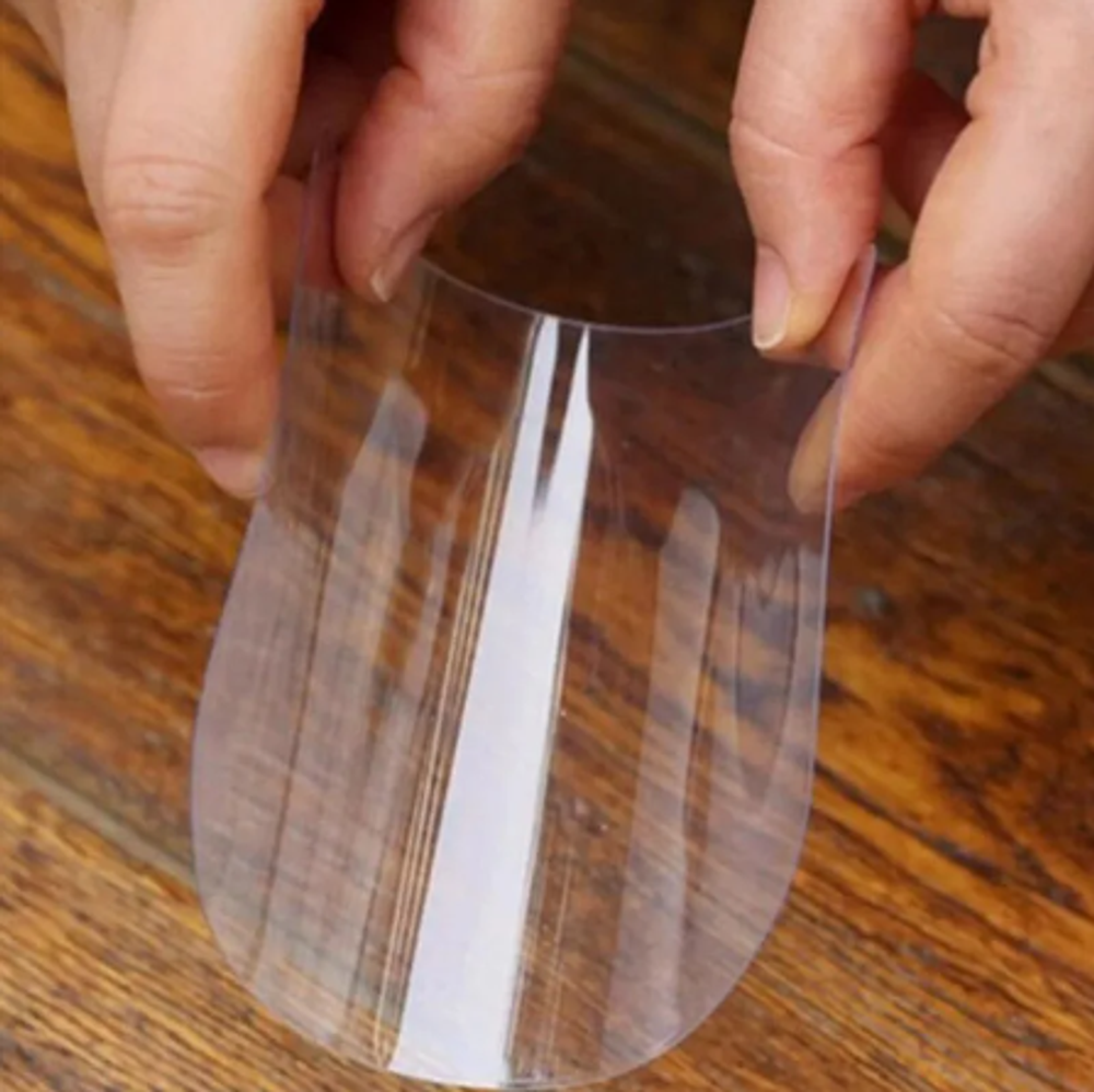 Шпатель кондитерский гибкий 13 см. прозрачный