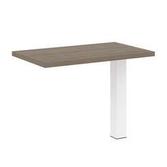 Yalta Брифинг-приставка LT.BR-3 Вяз Благородный/Металл Белый 1000*600*750