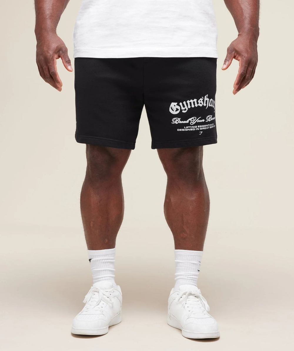 Шорты GYMSHARK Break Your Barriers Shorts Black