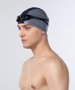 Шапочка для плавания EFFECT Blue, комбинированный