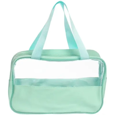 Косметичка универсальная «Bon Salon medium», цвет мятный, 8*15*25см✦