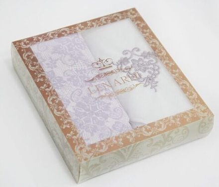 Lenardi 137-005 Набор 2 платка в под.упак (х100) Х/Б