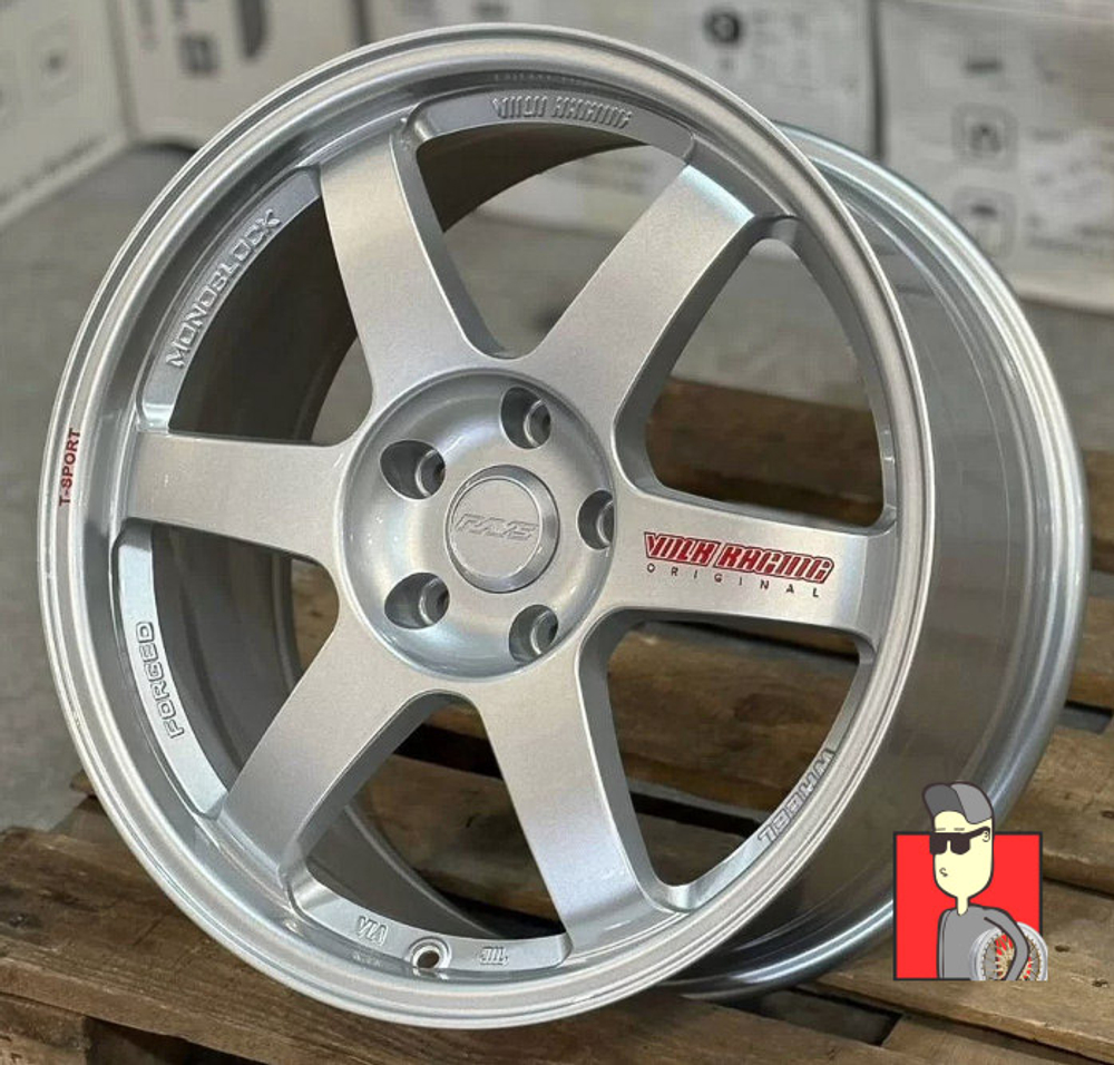 Комплект дисков Rays TE37 18x8.5 et35 5x114.3