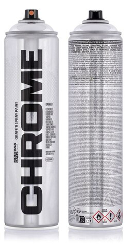 Краска MONTANA SILVERCHROME - 600мл