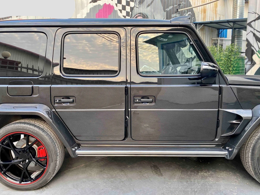 Широкий карбоновый обвес для Mercedes-Benz G-Class W463A/W464 2018+ Мерседес Гелик гелентваген