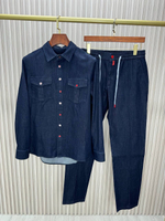 Джинсовый костюм Kiton