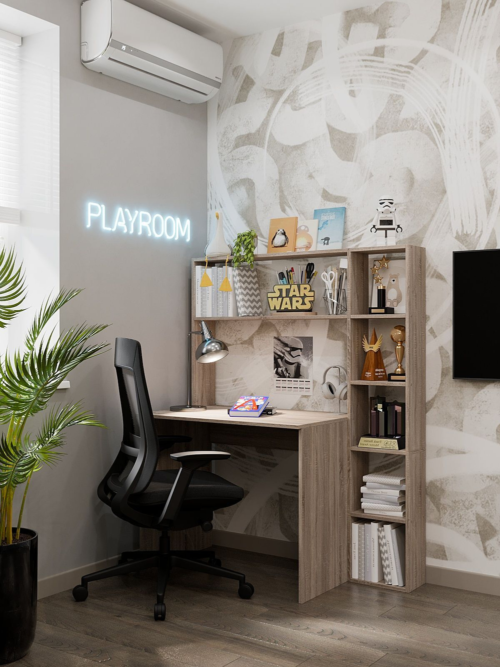 Стол письменный Школьник 120*60 Сонома