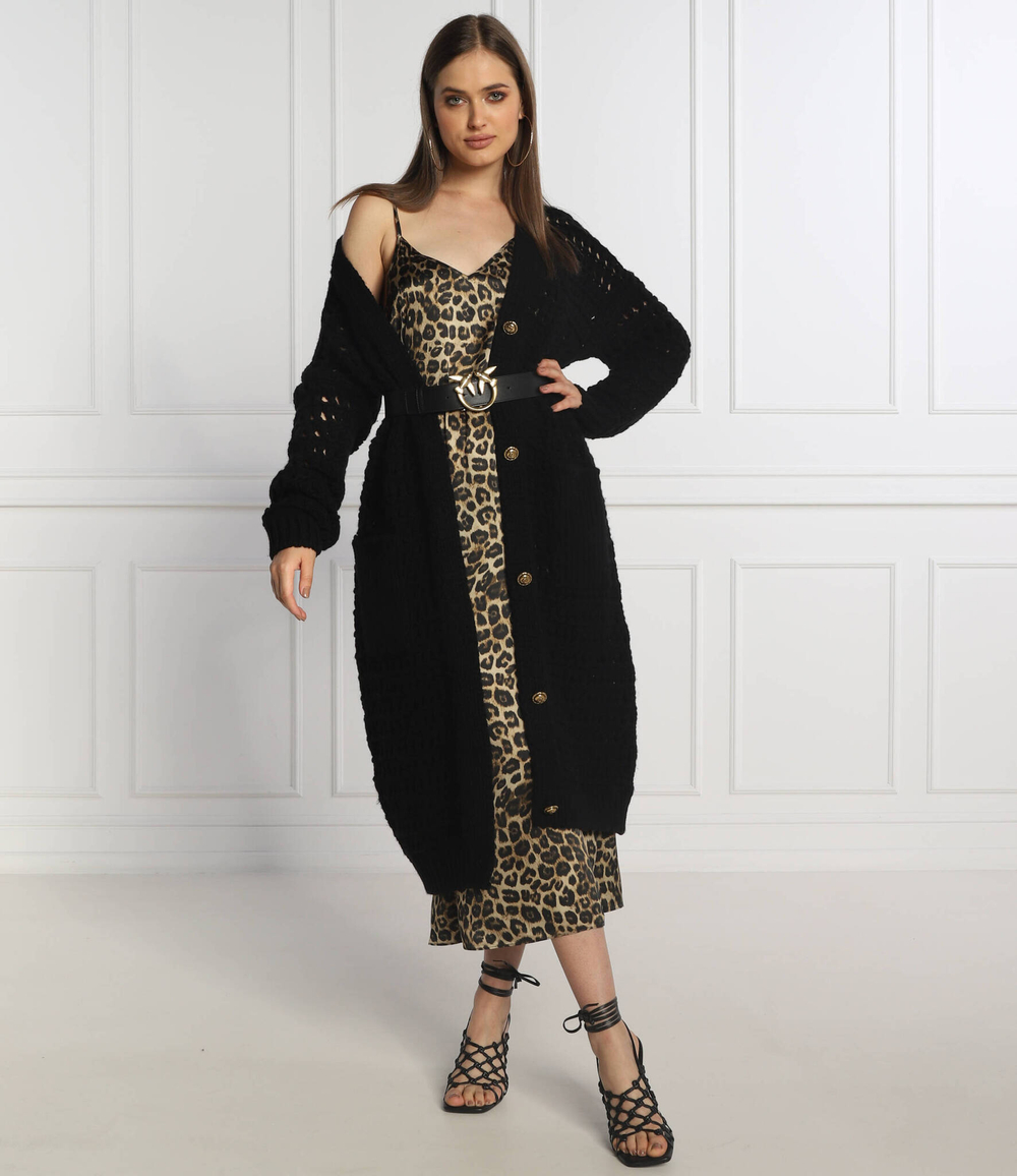 Хлопковый кардиган mimosa Pinko - черный(1G18C6 A0AD)