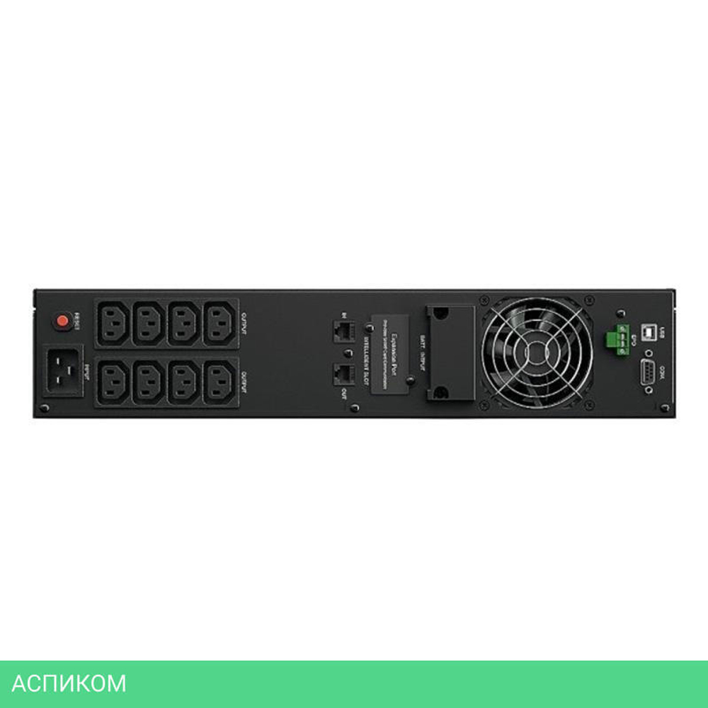 Источник бесперебойного питания Cyberpower 2000VA/1800W черный (OLS2000ERT2U)