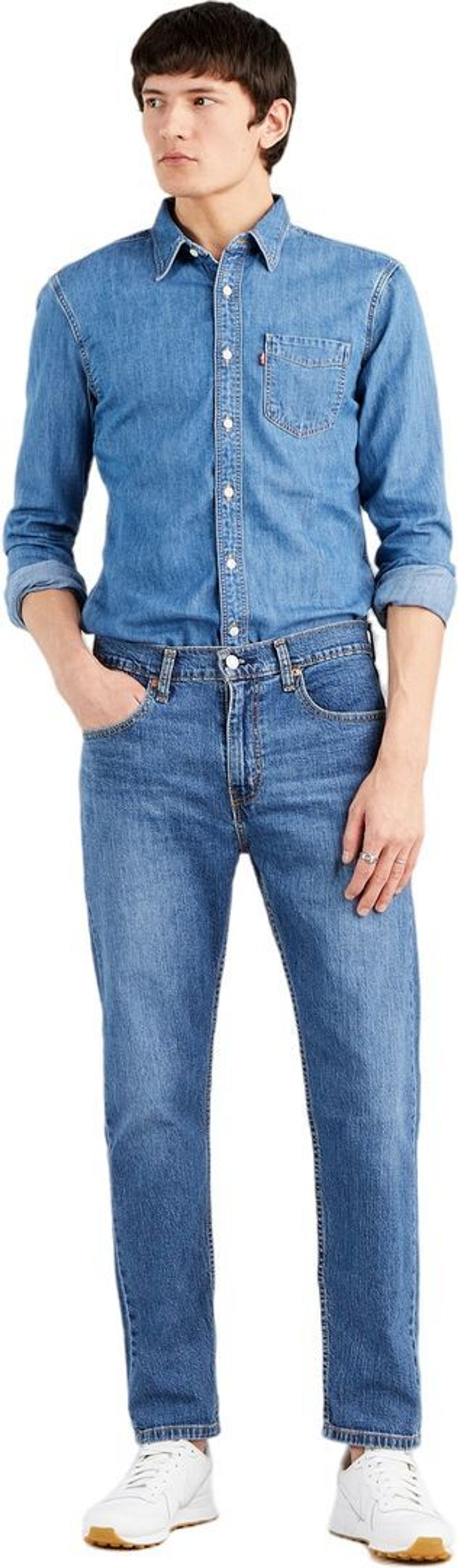 Рубашка Levis Levi's Original SUNSET 1 PKT SLIM COTTON TENCEL MID WO