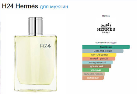 Hermes H24 100ml (duty free парфюмерия)
